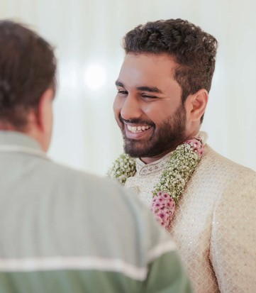 Wedding moment